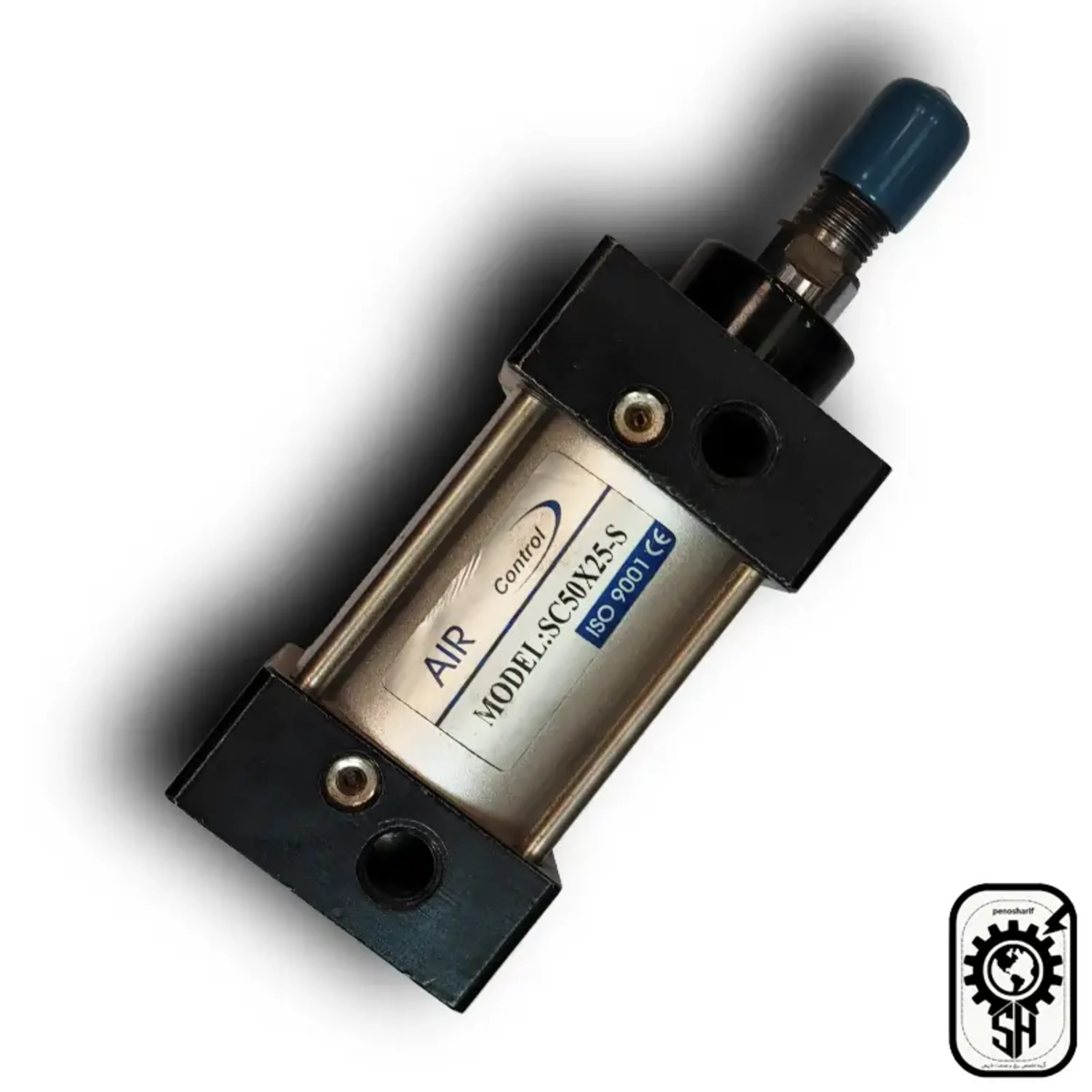 تصویر جک چهارمیل پنوماتیک Aircontrol سایز 50×50 مناسب استفاده صنعتی